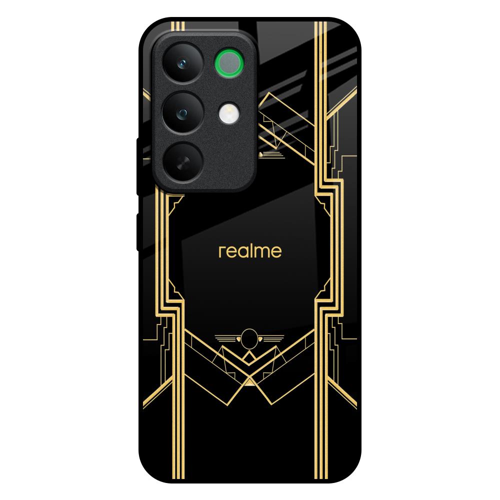 Sacred Logo Realme C85 5G Glass Back Cover Online