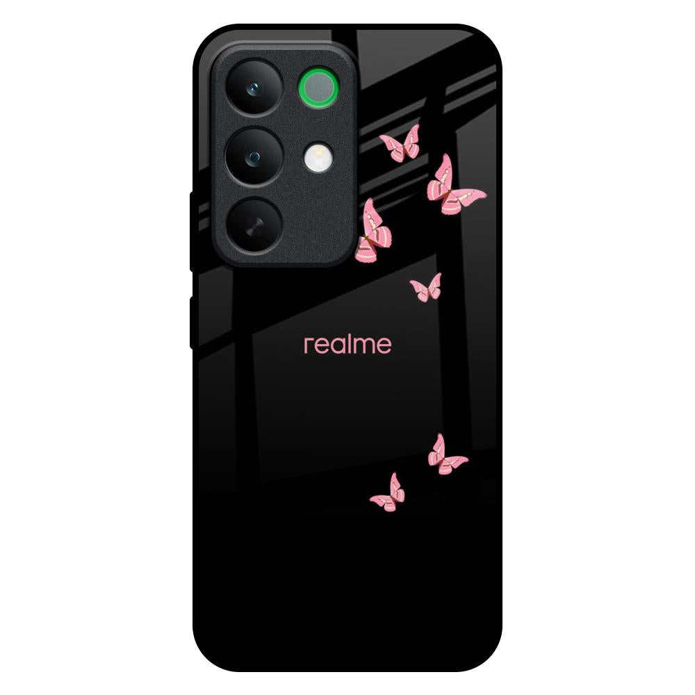 Fly Butterfly Realme C85 5G Glass Back Cover Online