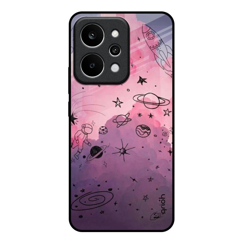 Space Doodles Realme P4 Power 5G Glass Back Cover Online