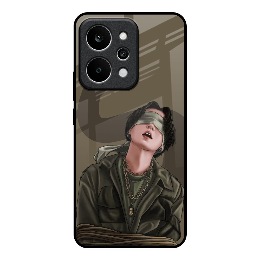 Blind Fold Realme P4 Power 5G Glass Back Cover Online