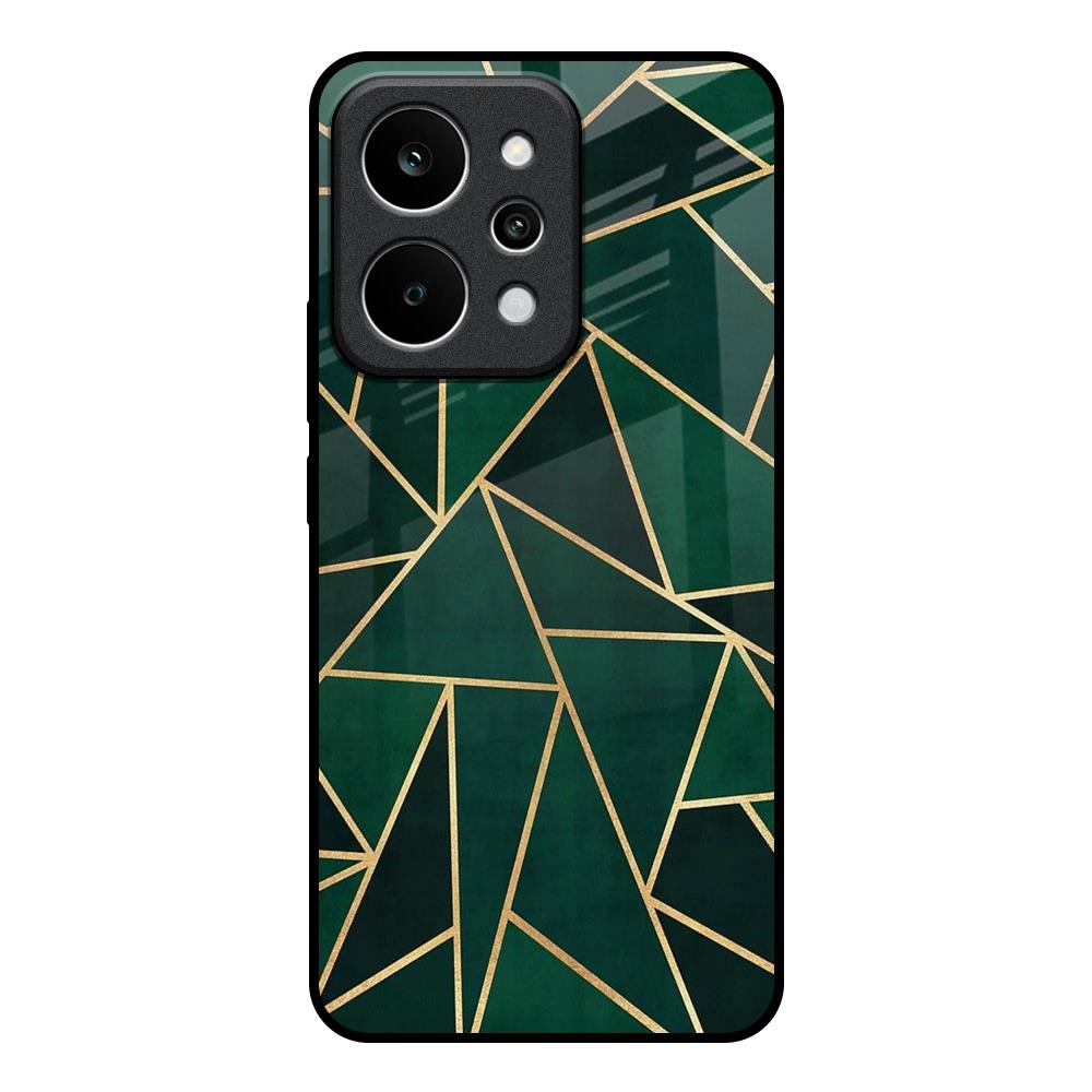 Abstract Green Realme P4 Power 5G Glass Back Cover Online