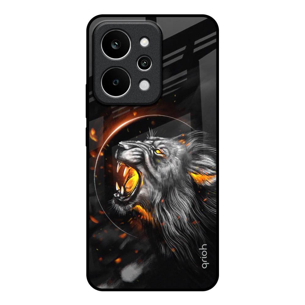 Aggressive Lion Realme P4 Power 5G Glass Back Cover Online