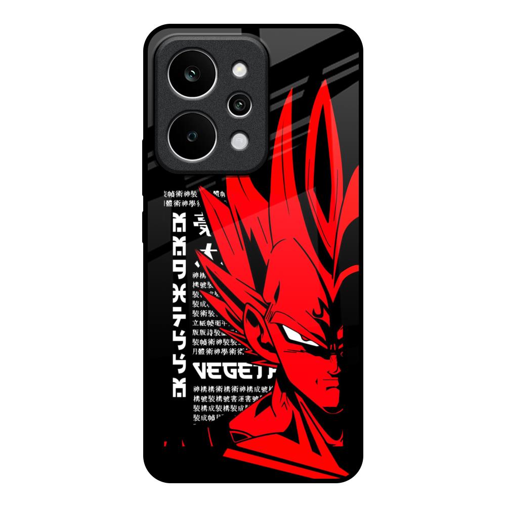 Red Vegeta Realme P4 Power 5G Glass Back Cover Online