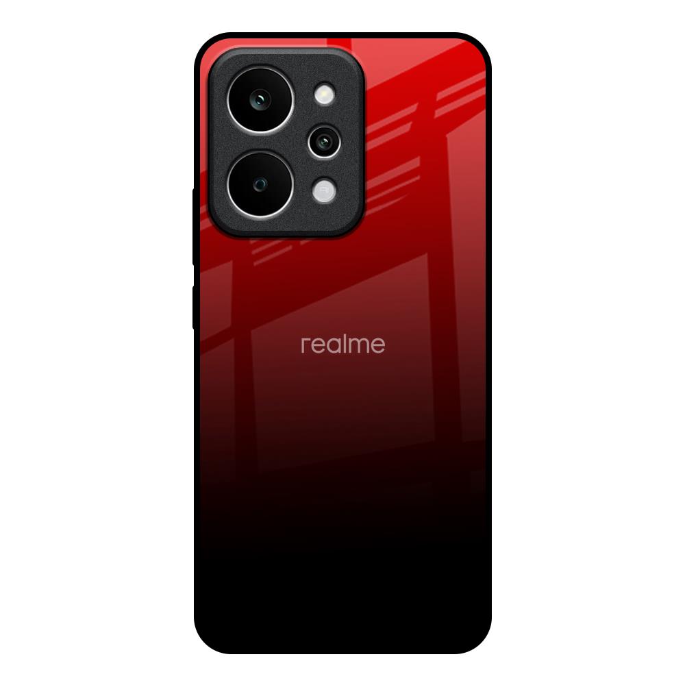 Maroon Faded Realme P4 Power 5G Glass Back Cover Online