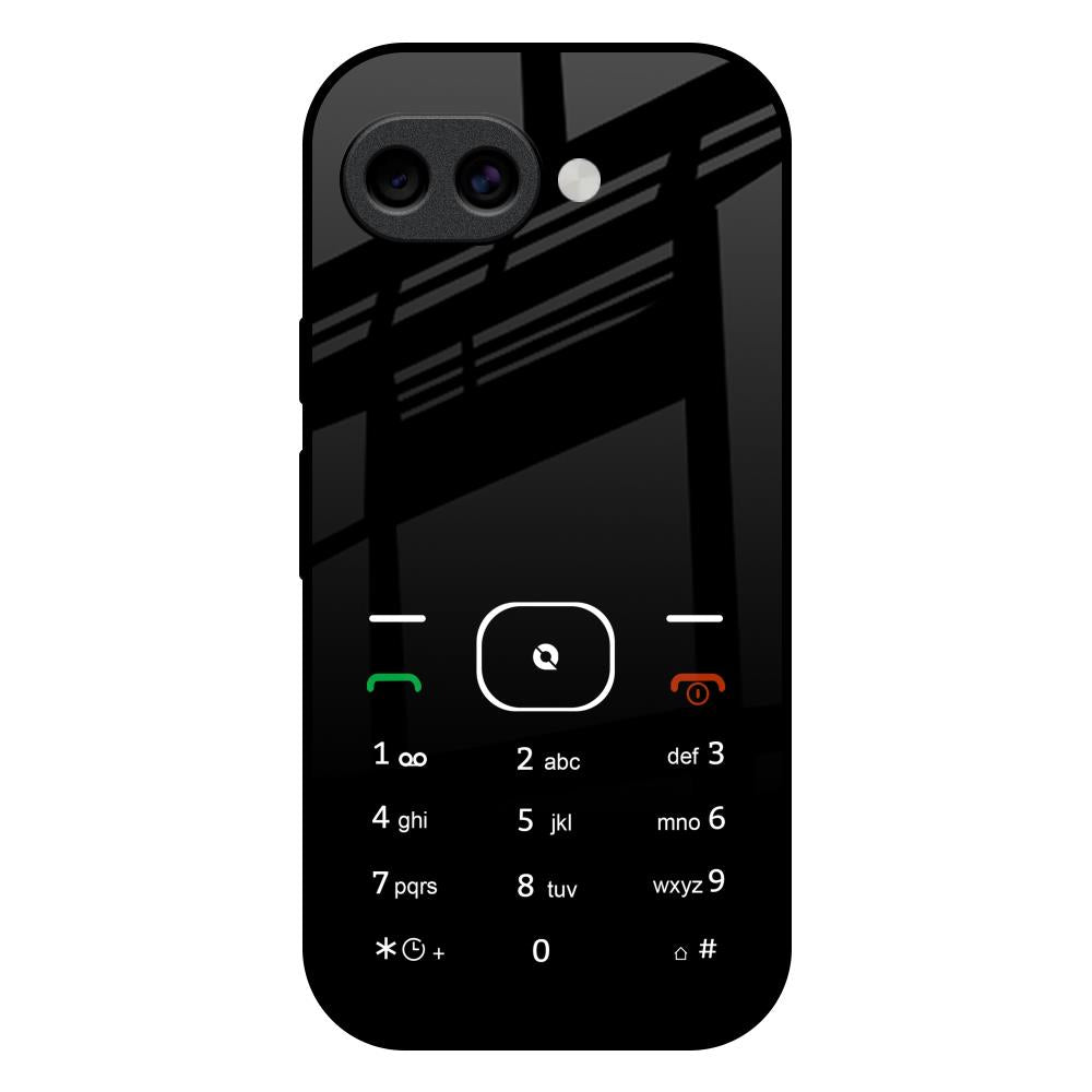 Classic Keypad Pattern Google Pixel 10A 5G Glass Back Cover Online