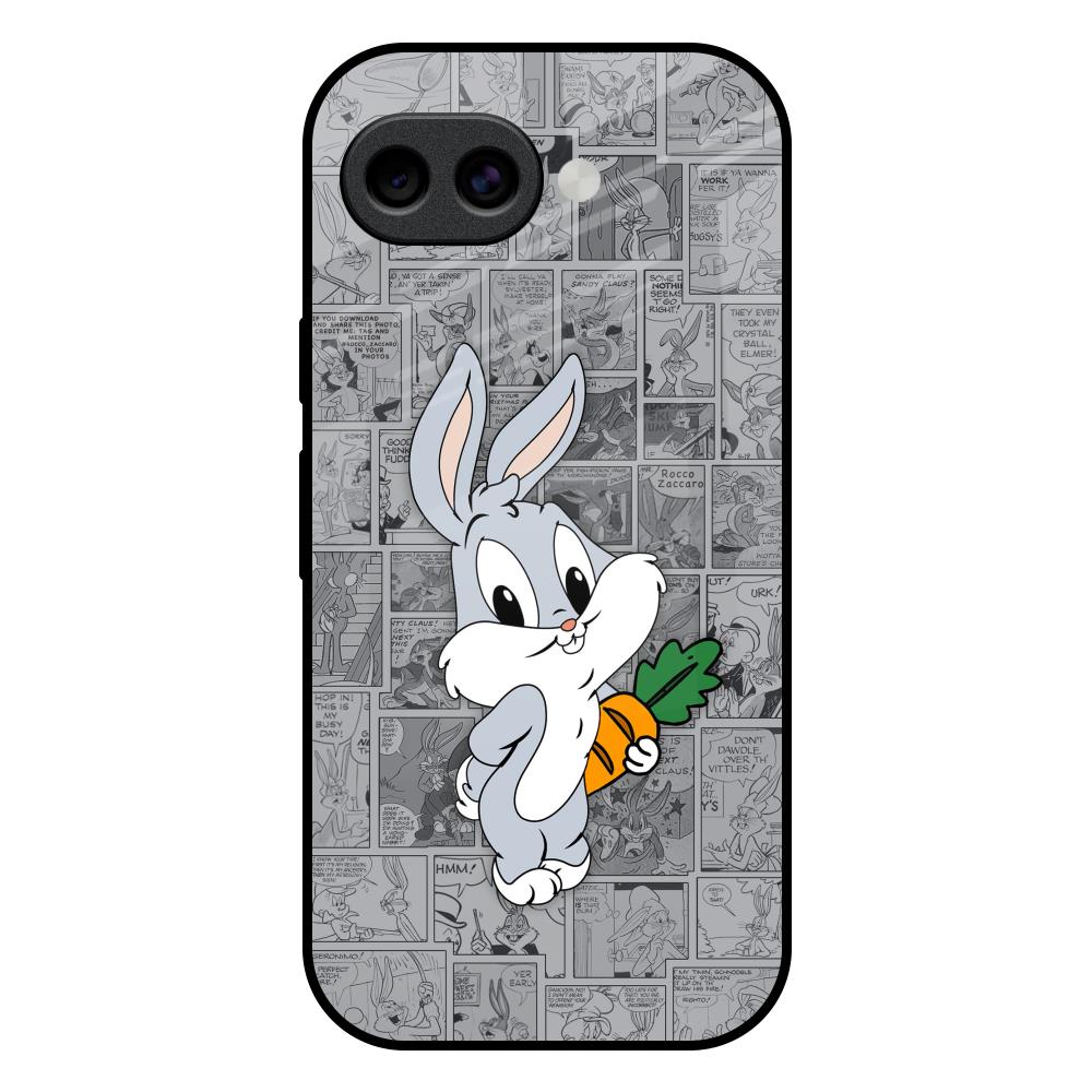 Cute Baby Bunny Google Pixel 10A 5G Glass Back Cover Online