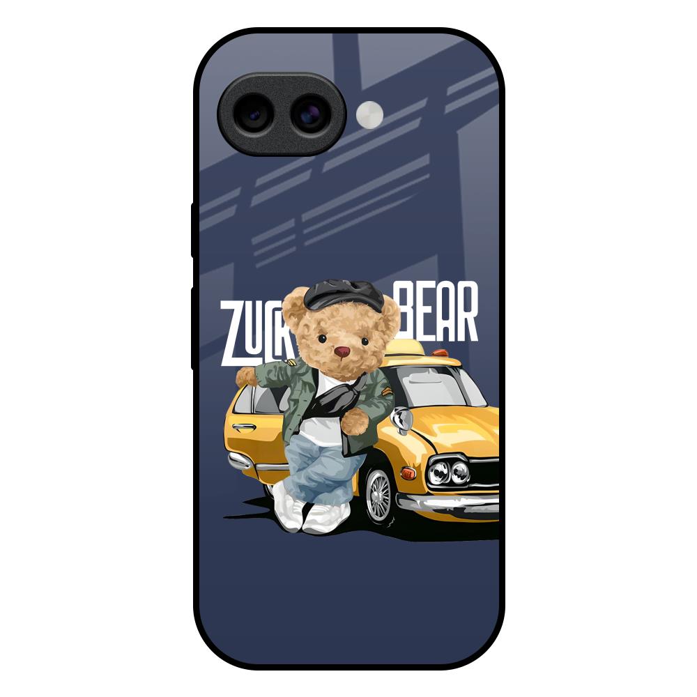 Adventurous Bear Google Pixel 10A 5G Glass Back Cover Online