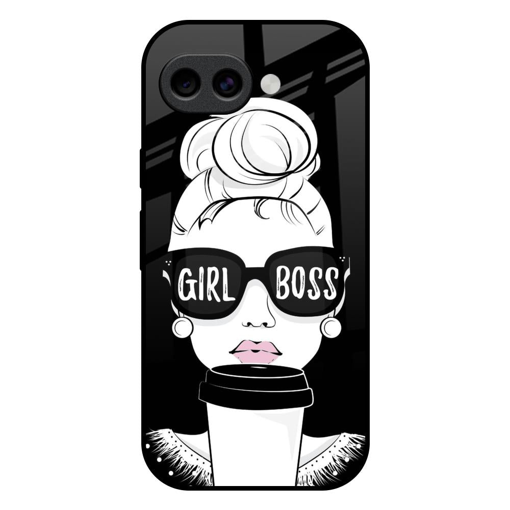 Girl Boss Google Pixel 10A 5G Glass Back Cover Online