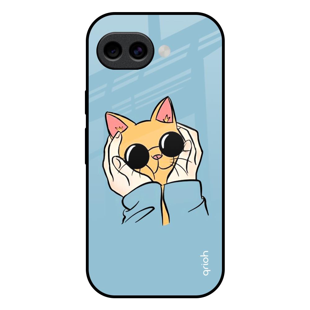 Adorable Cute Kitty Google Pixel 10A 5G Glass Back Cover Online