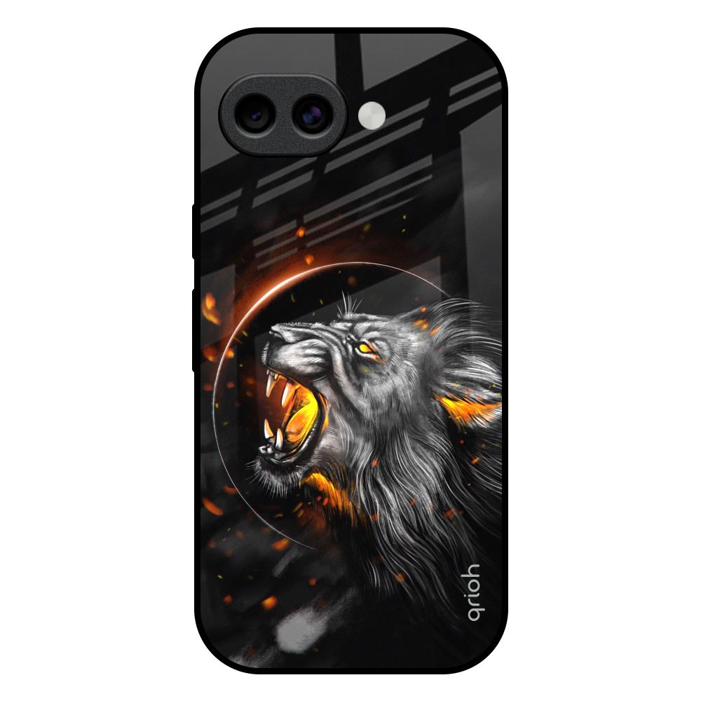 Aggressive Lion Google Pixel 10A 5G Glass Back Cover Online