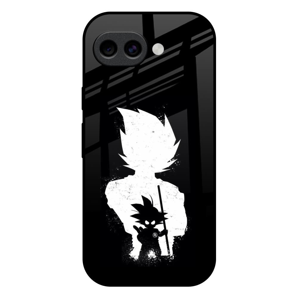 Monochrome Goku Google Pixel 10A 5G Glass Back Cover Online