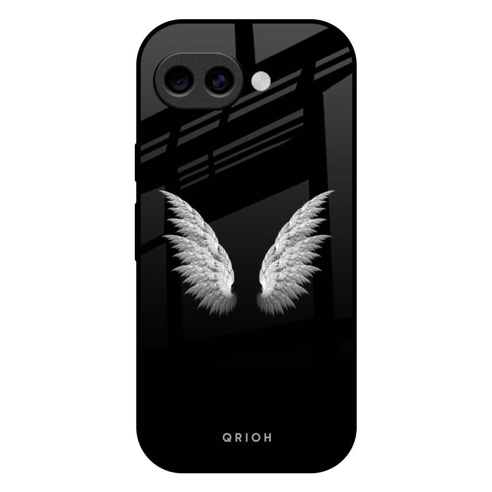 White Angel Wings Google Pixel 10A 5G Glass Back Cover Online