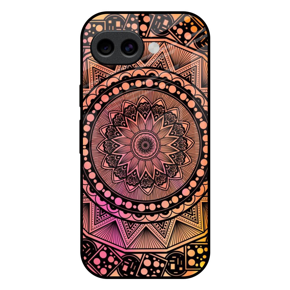 Floral Mandala Google Pixel 10A 5G Glass Back Cover Online