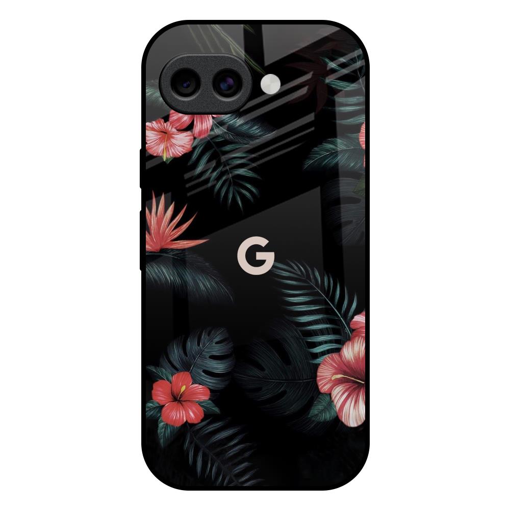 Tropical Art Flower Google Pixel 10A 5G Glass Back Cover Online