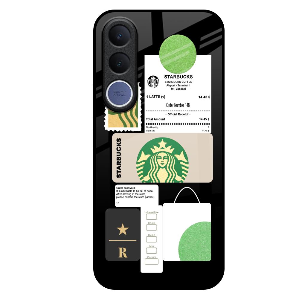 Coffee Latte Vivo V70 FE 5G Glass Back Cover Online