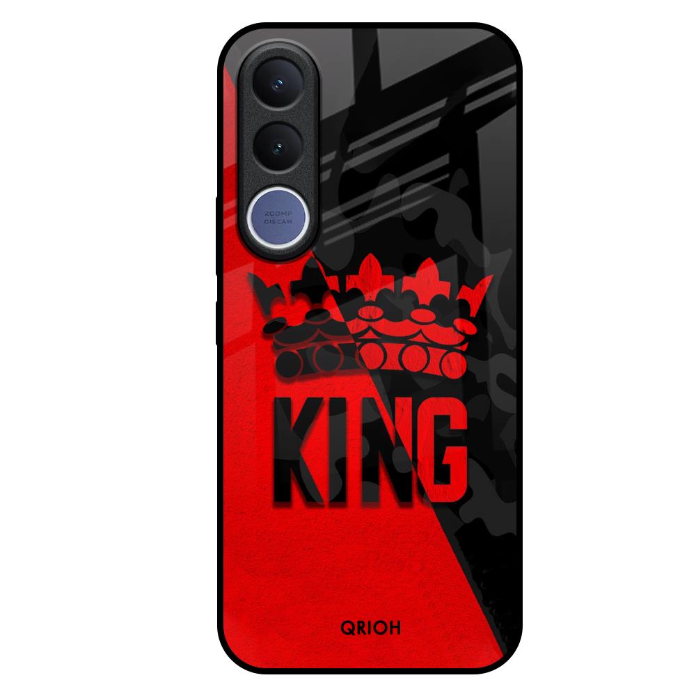I Am A King Vivo V70 FE 5G Glass Back Cover Online