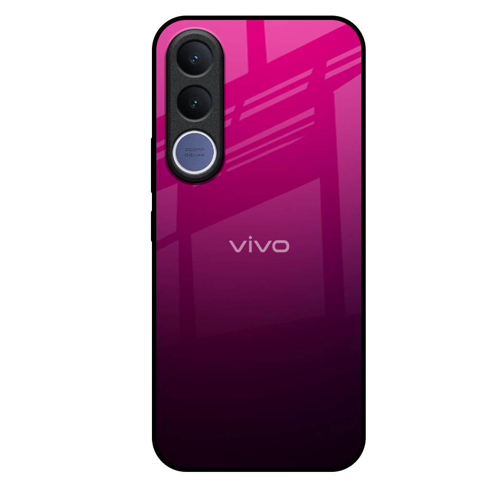 Purple Ombre Pattern Vivo V70 FE 5G Glass Back Cover Online