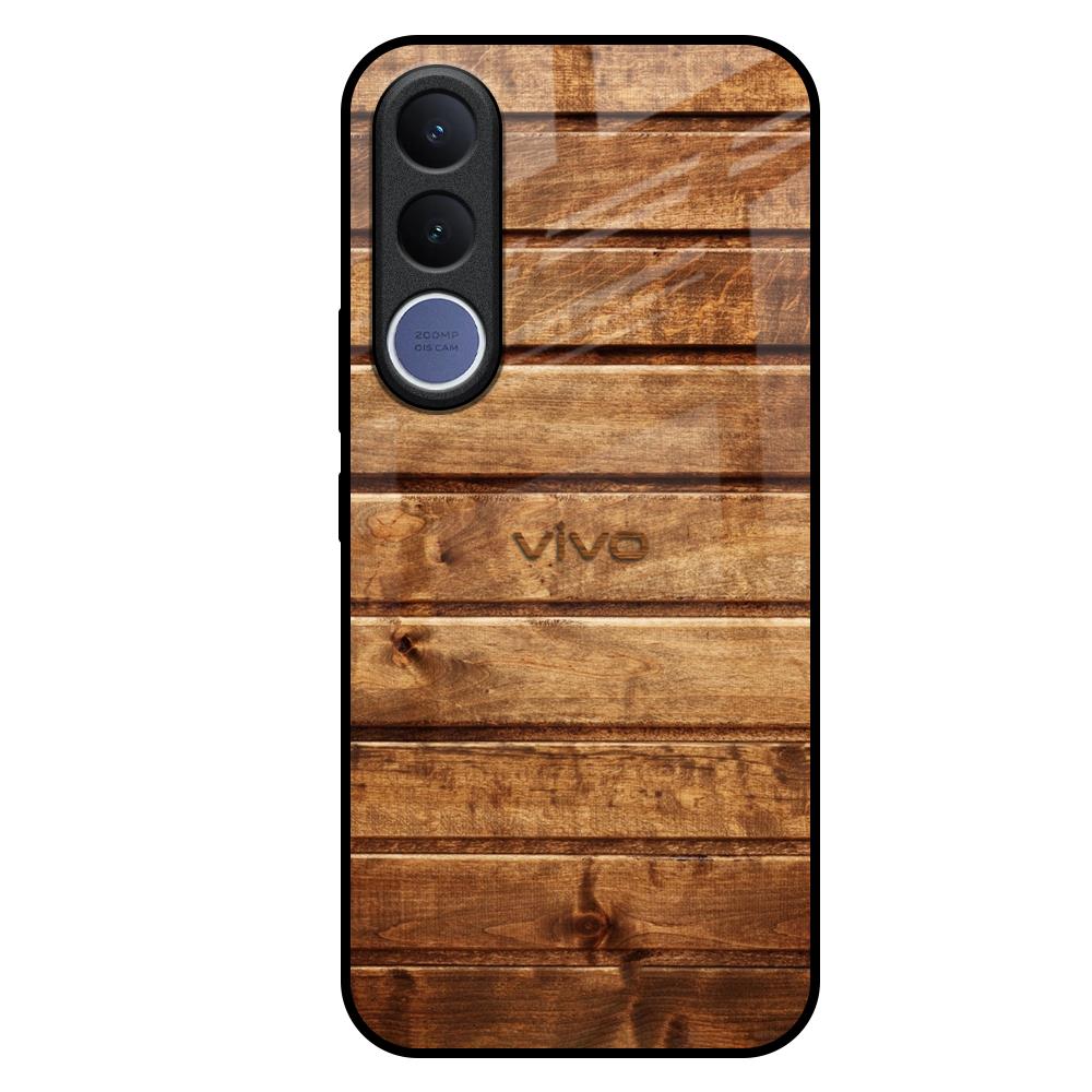 Wooden Planks Vivo V70 FE 5G Glass Back Cover Online