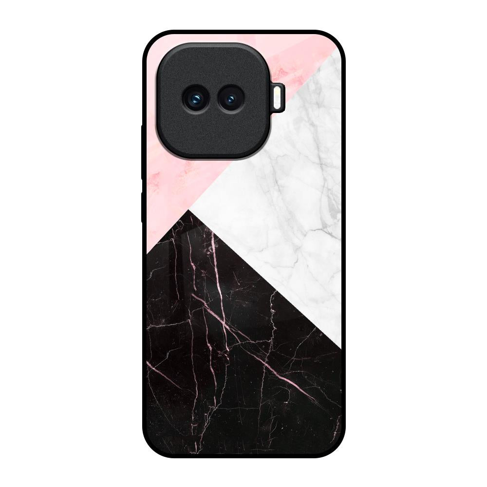 Marble Collage Art iQOO 15R 5G Glass Back Cover Online
