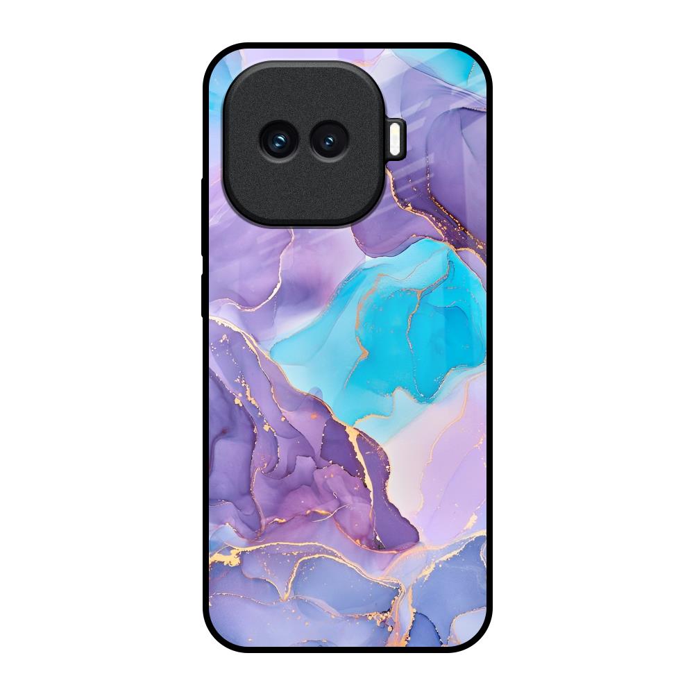Alcohol ink Marble iQOO 15R 5G Glass Back Cover Online
