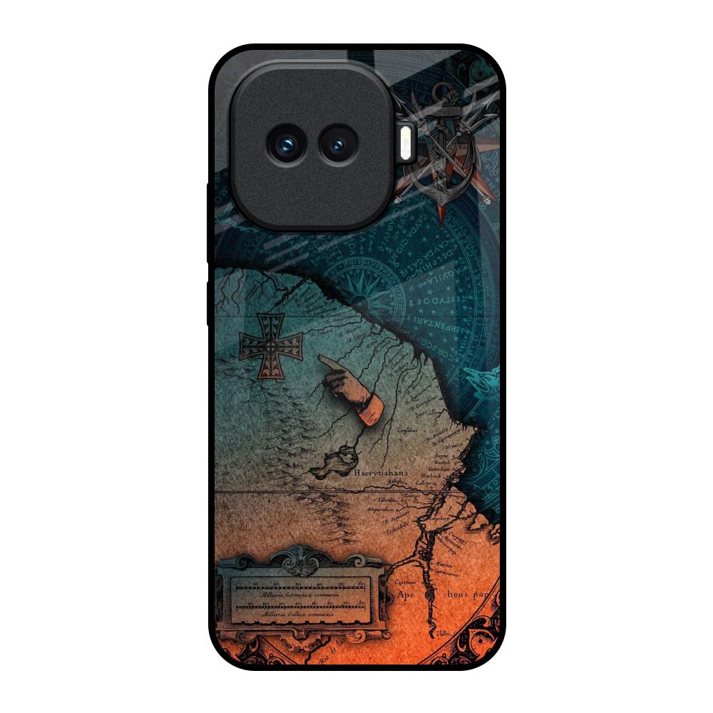 Geographical Map iQOO 15R 5G Glass Back Cover Online