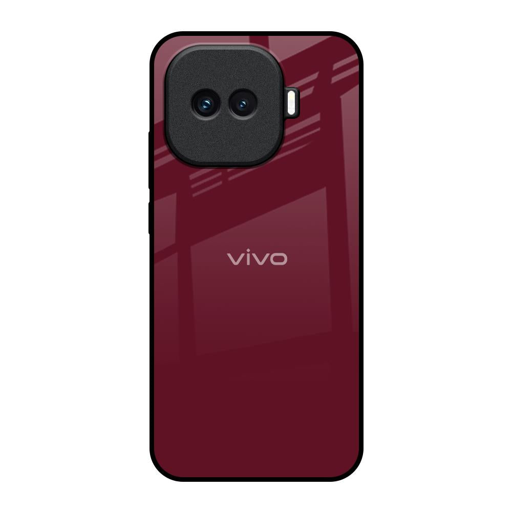 Classic Burgundy iQOO 15R 5G Glass Back Cover Online