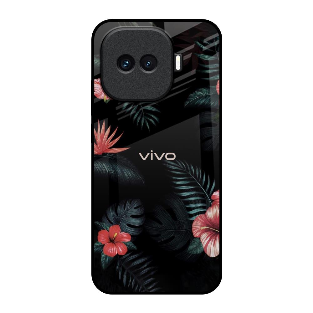 Tropical Art Flower iQOO 15R 5G Glass Back Cover Online