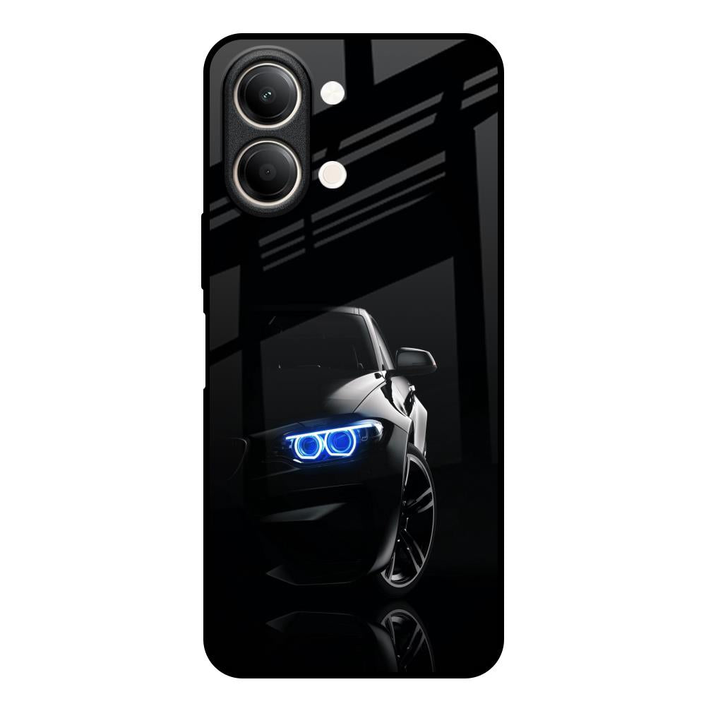 Car In Dark Vivo Y21 5G Glass Back Cover Online