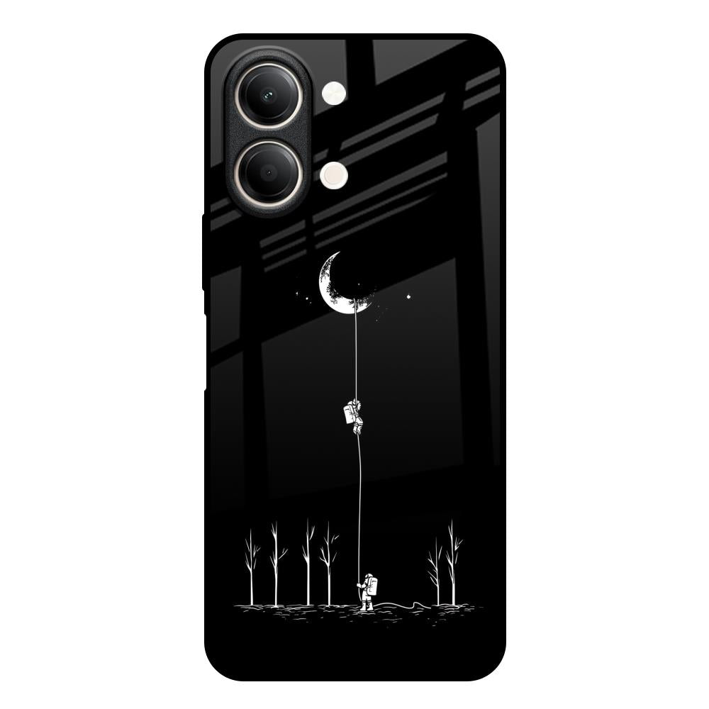 Catch the Moon Vivo Y21 5G Glass Back Cover Online