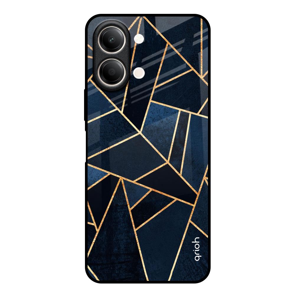Abstract Tiles Vivo Y21 5G Glass Back Cover Online