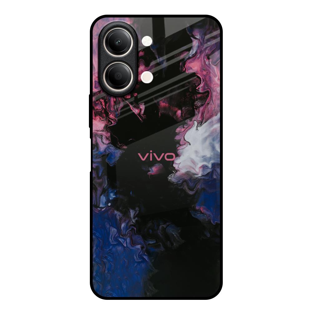 Smudge Brush Vivo Y21 5G Glass Back Cover Online