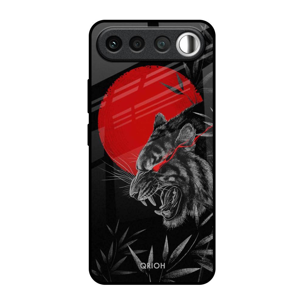 Red Moon Tiger Realme 16 5G Glass Back Cover Online