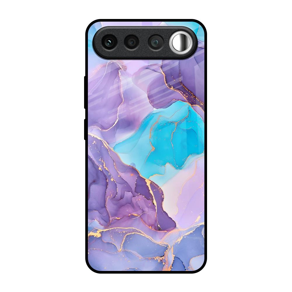 Alcohol ink Marble Realme 16 5G Glass Back Cover Online
