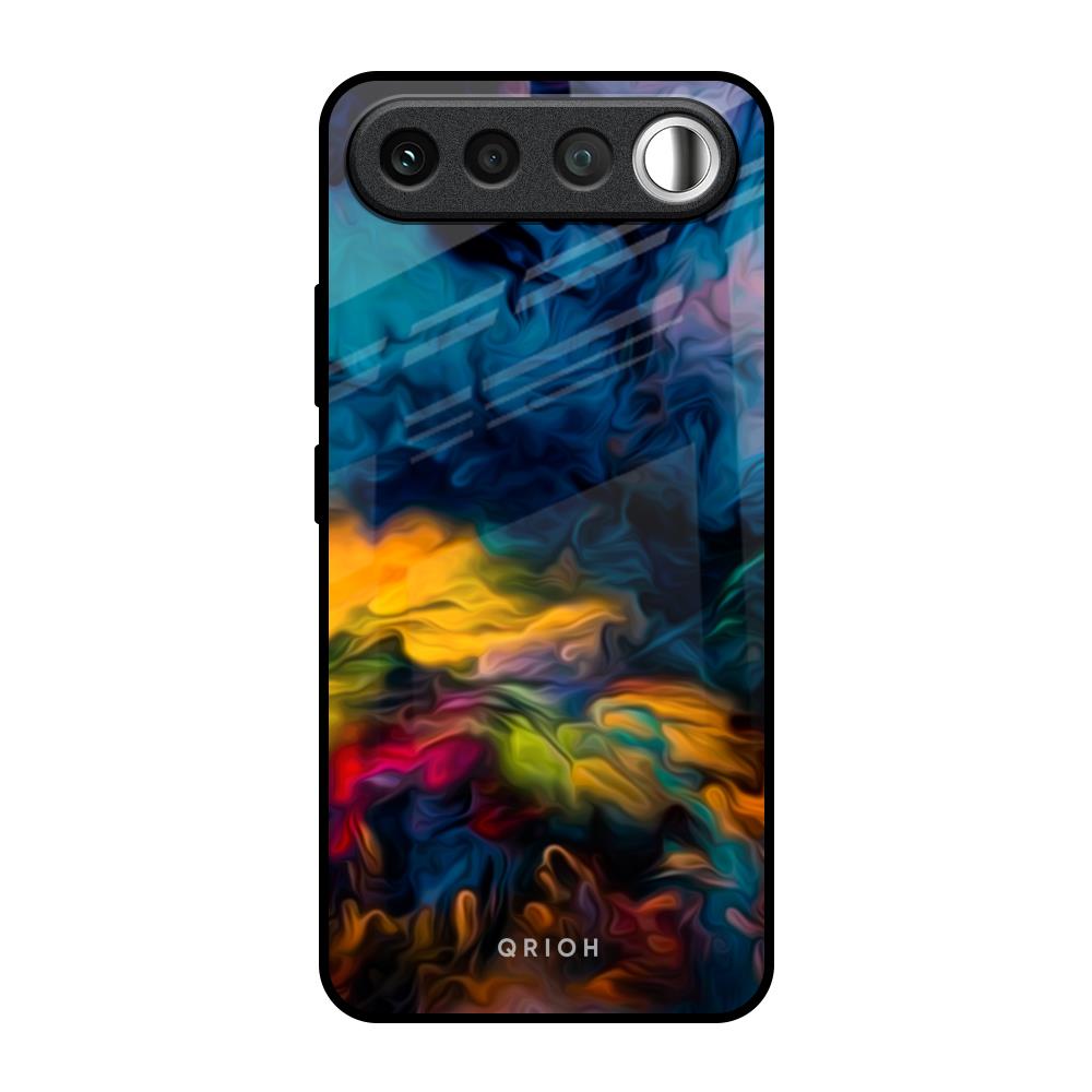 Multicolor Oil Painting Realme 16 5G Glass Back Cover Online