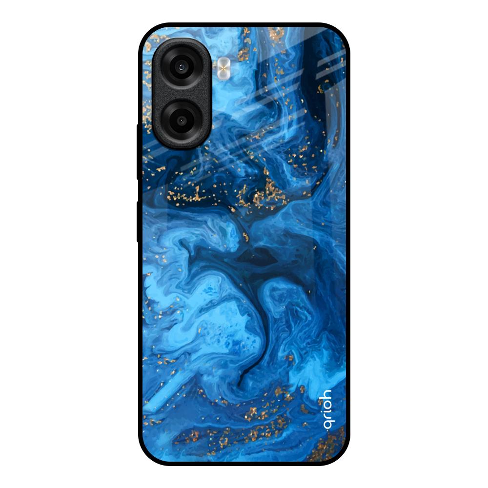 Gold Sprinkle OPPO K14x 5G Glass Back Cover Online