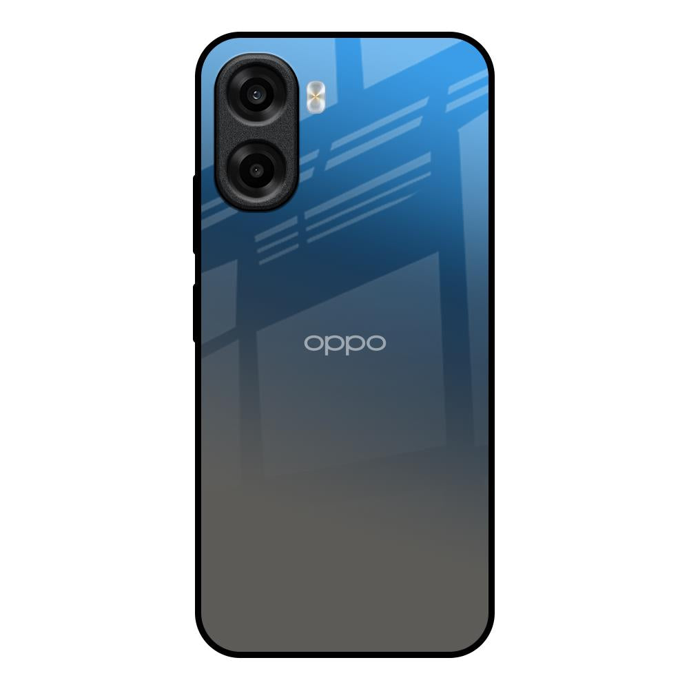 Blue Grey Ombre OPPO K14x 5G Glass Back Cover Online