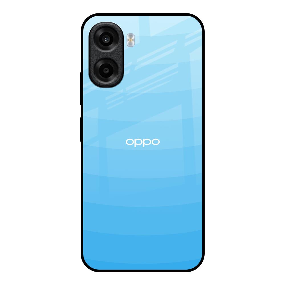 Wavy Blue Pattern OPPO K14x 5G Glass Back Cover Online