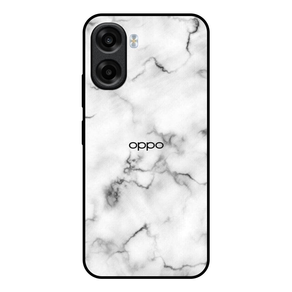 Satin White Marble OPPO K14x 5G Glass Back Cover Online