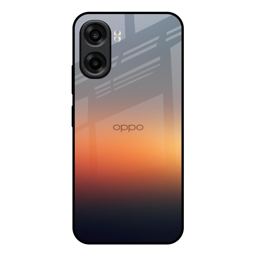 Aesthetic Orange OPPO K14x 5G Glass Back Cover Online