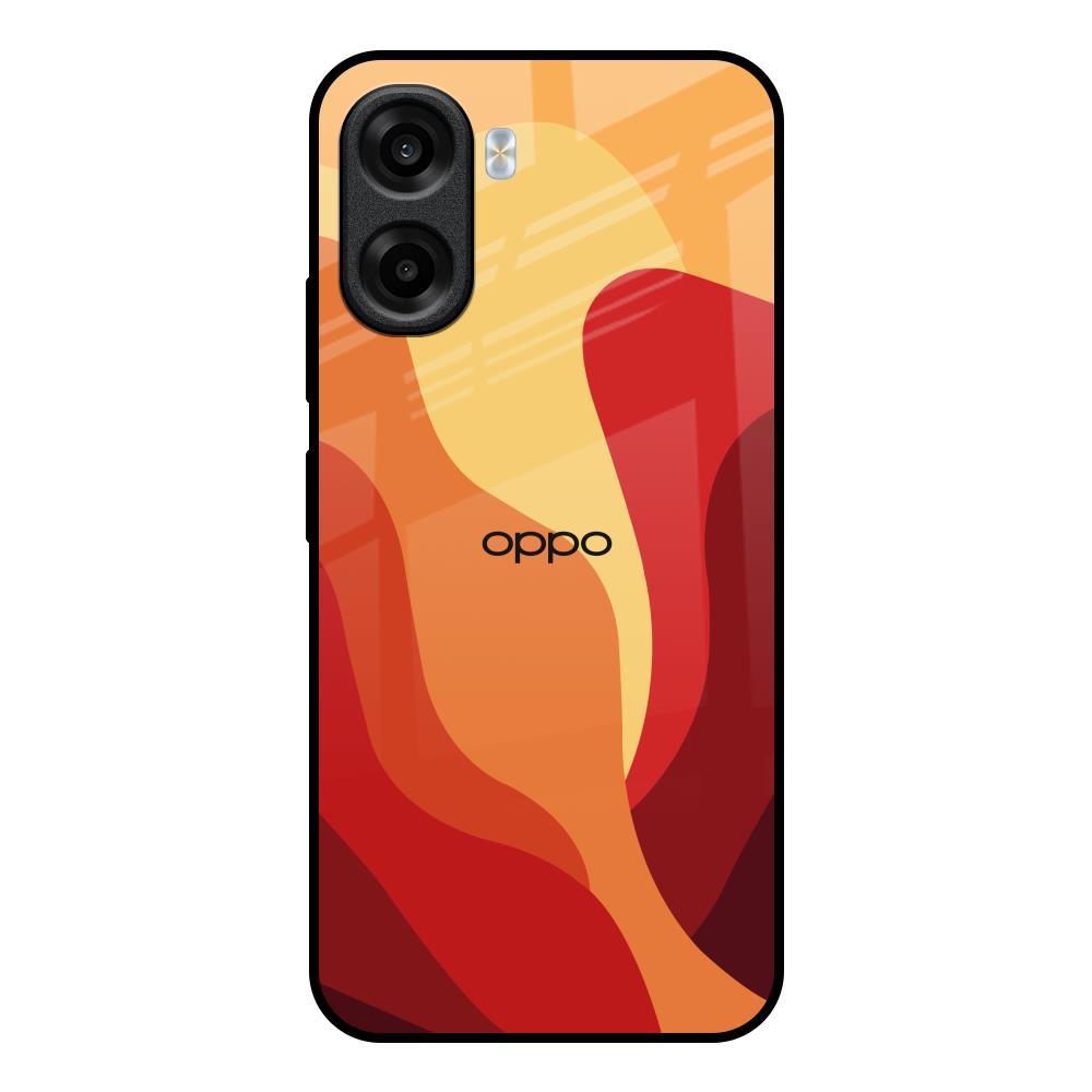 Magma Color Pattern OPPO K14x 5G Glass Back Cover Online