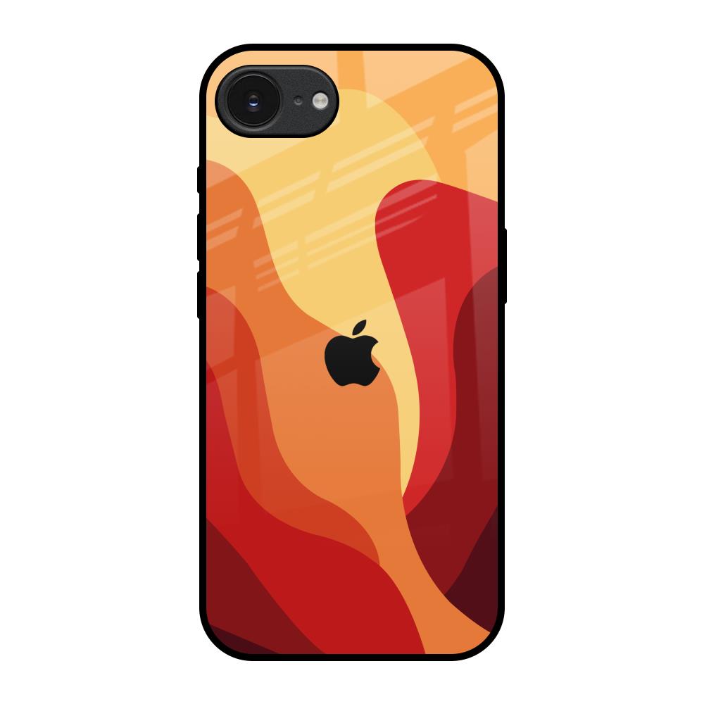 Magma Color Pattern Apple iPhone 17e Glass Back Cover Online