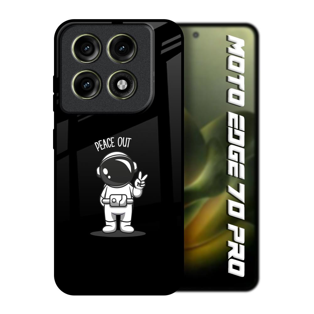 Peace Out Astro Motorola Edge 70 Pro 5G Glass Back Cover Online