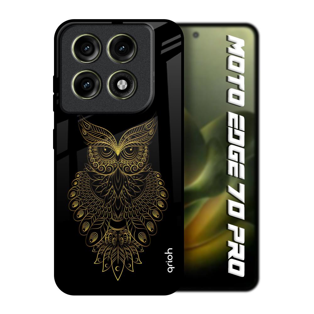 Golden Owl Motorola Edge 70 Pro 5G Glass Back Cover Online