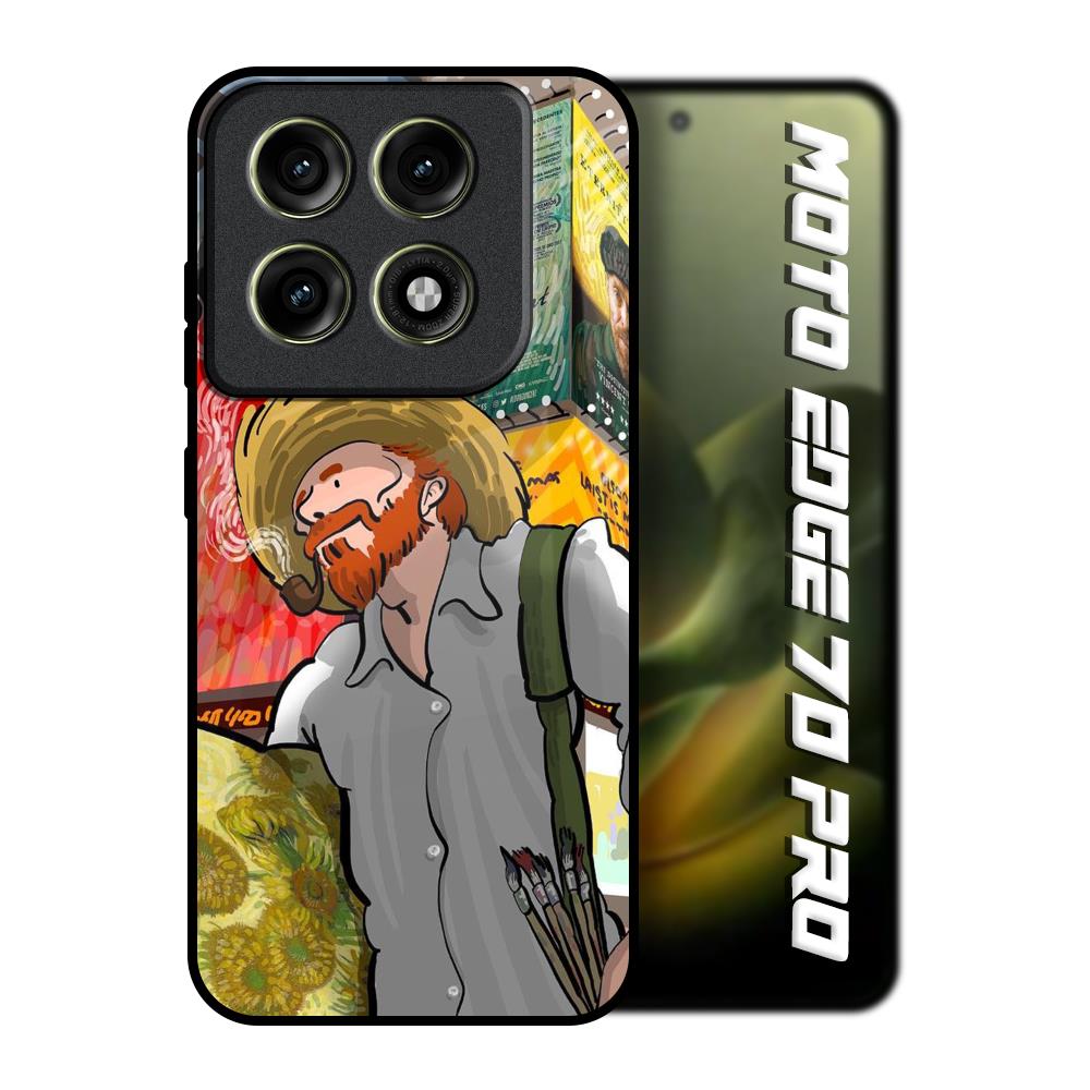 Loving Vincent Motorola Edge 70 Pro 5G Glass Back Cover Online