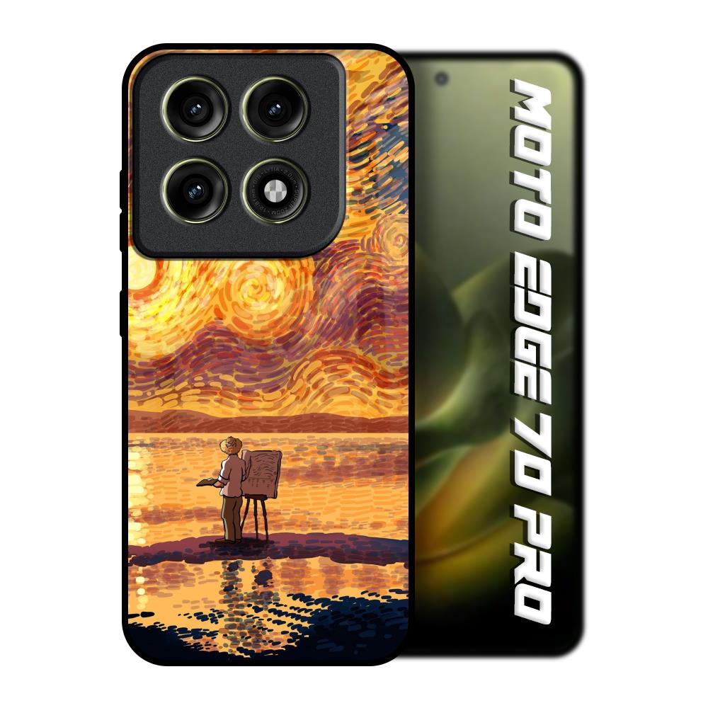 Sunset Vincent Motorola Edge 70 Pro 5G Glass Back Cover Online