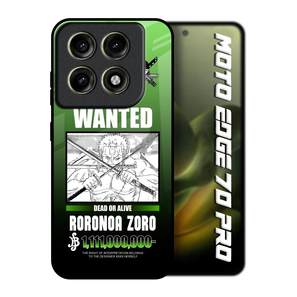 Zoro Wanted Motorola Edge 70 Pro 5G Glass Back Cover Online