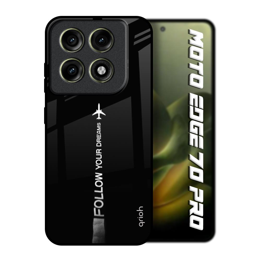 Follow Your Dreams Motorola Edge 70 Pro 5G Glass Back Cover Online