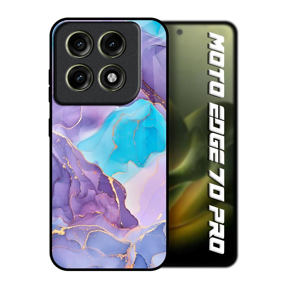 Alcohol ink Marble Motorola Edge 70 Pro 5G Glass Back Cover Online