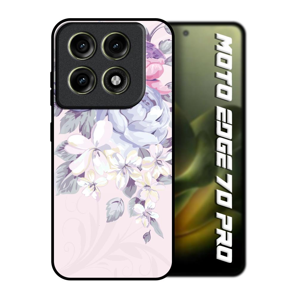 Elegant Floral Motorola Edge 70 Pro 5G Glass Back Cover Online