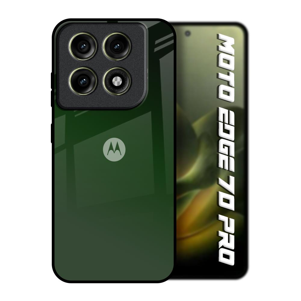 Deep Forest Motorola Edge 70 Pro 5G Glass Back Cover Online